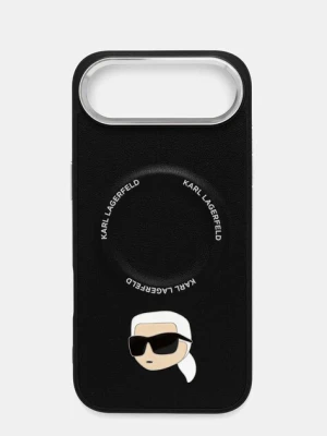 Karl Lagerfeld etui na telefon iPhone 17 Air kolor czarny KLHMP17MPSMLRKLK