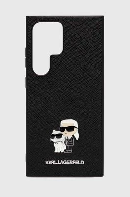 Karl Lagerfeld etui na telefon S24 Ultra S928 kolor czarny KLHCS24LPSAKCMPK