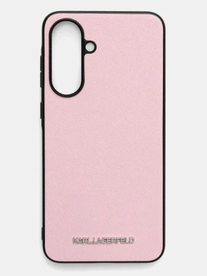 Karl Lagerfeld etui na telefon Samsung Galaxy A56 kolor różowy KLHCSA56PSAFWMCP