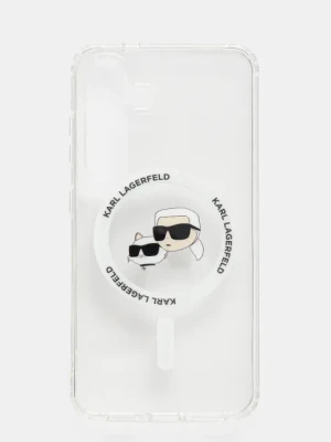 Karl Lagerfeld etui na telefon Samsung Galaxy S25 kolor biały KLHMS25SHLSKCH