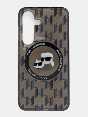Karl Lagerfeld etui na telefon Samsung Galaxy S25 kolor czarny KLHMS25SHMCKMHK