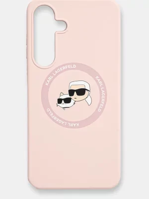 Karl Lagerfeld etui na telefon Samsung Galaxy S25+ kolor różowy KLHMS25MSKCHTCP