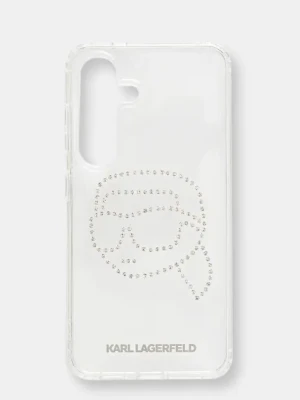 Karl Lagerfeld etui na telefon Samsung Galaxy S25 kolor transparentny KLHCS25SHKHDCELT