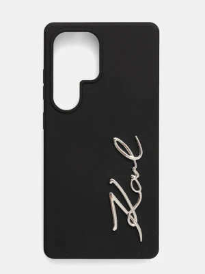 Karl Lagerfeld etui na telefon Samsung Galaxy S25 Ultra kolor czarny KLHCS25LSCMSMVK