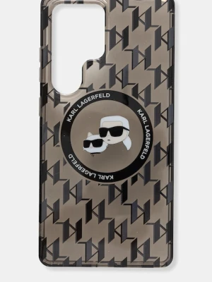 Karl Lagerfeld etui na telefon Samsung Galaxy S25 Ultra kolor czarny KLHMS25LHMCKMHK