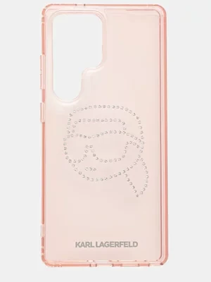 Karl Lagerfeld etui na telefon Samsung Galaxy S25 Ultra kolor różowy KLHCS25LHKHDCELP