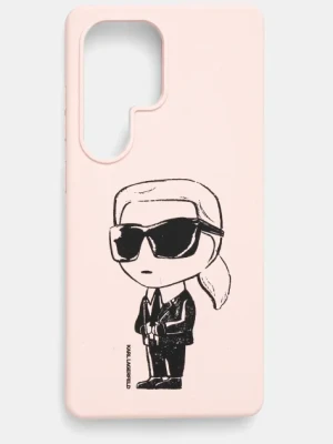 Karl Lagerfeld etui na telefon Samsung Galaxy S25 Ultra kolor różowy KLHMS25LPNYKGRTP