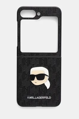 Karl Lagerfeld etui na telefon Z Flip6 F741 kolor czarny KLHCZF6PGKSKIHK