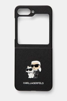 Karl Lagerfeld etui na telefon Z Flip6 F741 kolor czarny KLHCZF6SAPKCNPK