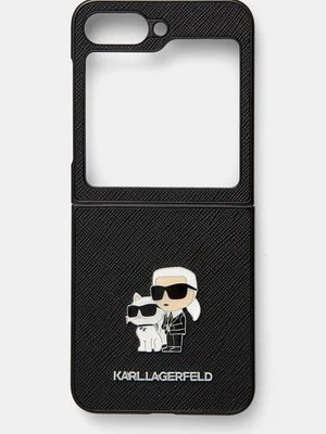 Karl Lagerfeld etui na telefon Z Flip6 F741 kolor czarny KLHCZF6SAPKCNPK