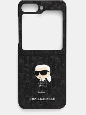 Karl Lagerfeld etui na telefon Z Flip6 F741 kolor czarny KLHCZF6SAPKINPK