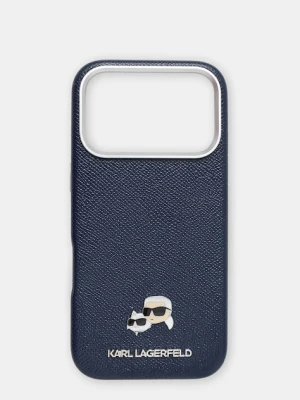 Karl Lagerfeld etui na telefon z imitacji skóry iPhone 17 Pro