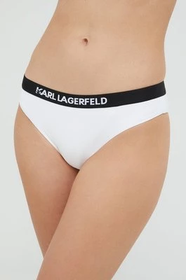 Karl Lagerfeld figi kąpielowe KL22WBT08 kolor biały