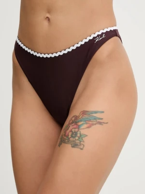Karl Lagerfeld figi kąpielowe SIGNATURE SCALLOP