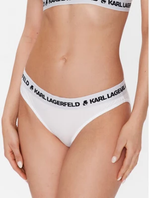 KARL LAGERFELD Figi klasyczne Logo 211W2111 Biały