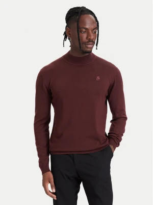 KARL LAGERFELD Golf 655002 564399 Bordowy Regular Fit
