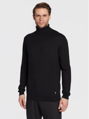 KARL LAGERFELD Golf 655037 524305 Czarny Regular Fit