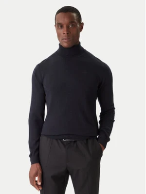 KARL LAGERFELD Golf 655058 554399 Granatowy Regular Fit