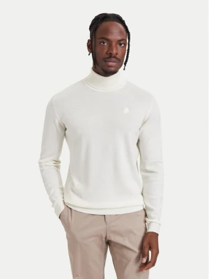 KARL LAGERFELD Golf 655058 564399 Beżowy jasny Regular Fit