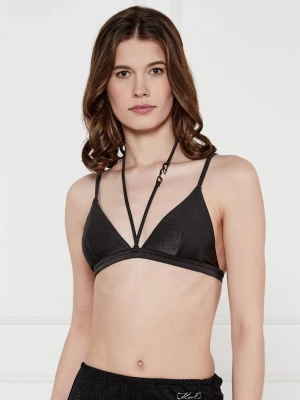 Karl Lagerfeld Góra od bikini DNA Shine Halter