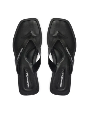 KARL LAGERFELD Japonki Brio II KL85406 Czarny