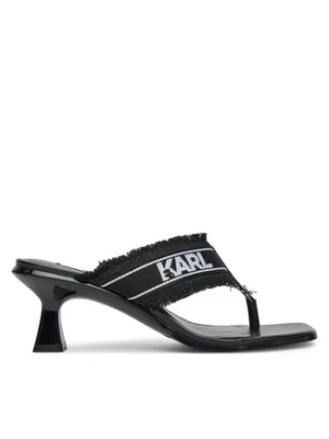 KARL LAGERFELD Japonki Panache II KL30104 Czarny
