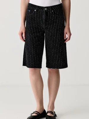 Karl Lagerfeld Jeans bermudy damskie jeansowe