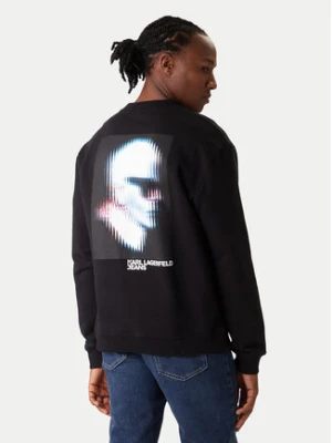 Karl Lagerfeld Jeans Bluza B1M20052 Czarny Regular Fit