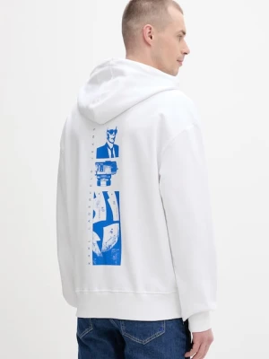 Karl Lagerfeld Jeans bluza z kapturem męska bawełniana