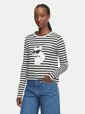 Karl Lagerfeld Jeans Bluzka B3W17043 Kolorowy Regular Fit
