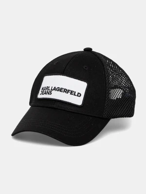Karl Lagerfeld Jeans czapka z daszkiem