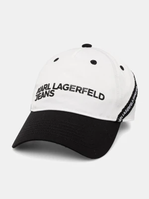 Karl Lagerfeld Jeans czapka z daszkiem męska