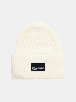 Karl Lagerfeld Jeans czapka z wełną