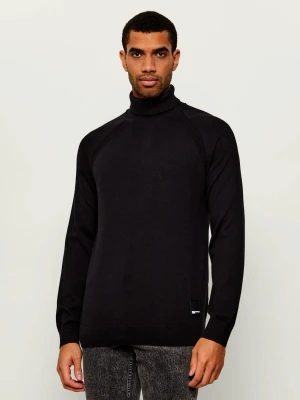 Karl Lagerfeld Jeans Golf | Slim Fit czarny
