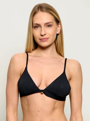 Karl Lagerfeld Jeans Góra od bikini czarny