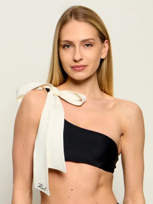 Karl Lagerfeld Jeans Góra od bikini Karl Bow czarny