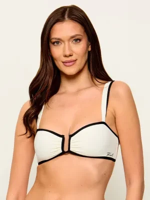 Karl Lagerfeld Jeans Góra od bikini Signature