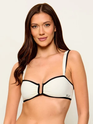 Karl Lagerfeld Jeans Góra od bikini Signature
