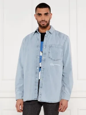Karl Lagerfeld Jeans Jeansowa koszula | Regular Fit