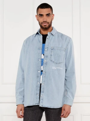 Karl Lagerfeld Jeans Jeansowa koszula | Regular Fit
