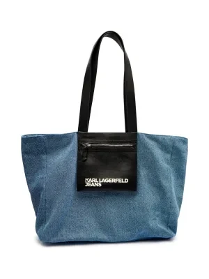Karl Lagerfeld Jeans Jeansowa shopperka