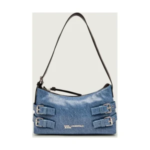 Karl Lagerfeld Jeans Jeansowa torebka na ramię