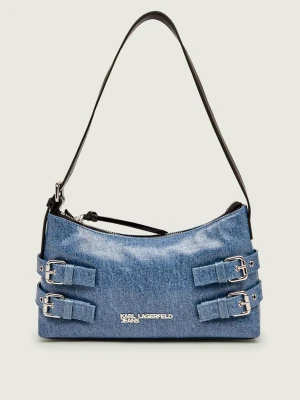 Karl Lagerfeld Jeans Jeansowa torebka na ramię