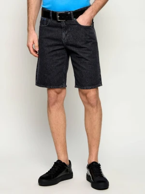 Karl Lagerfeld Jeans Jeansowe szorty | Regular Fit grafitowy