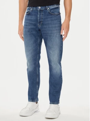 Karl Lagerfeld Jeans Jeansy 245D1109 Granatowy Tapered Fit