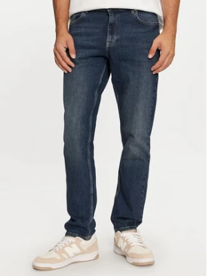 Karl Lagerfeld Jeans Jeansy 246D1103 Granatowy Slim Fit