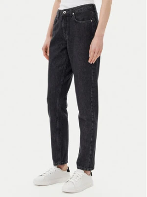 Karl Lagerfeld Jeans Jeansy A2W10138 Czarny Mom Fit