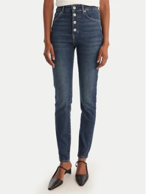 Karl Lagerfeld Jeans Jeansy B1W10033 Granatowy Skinny Fit