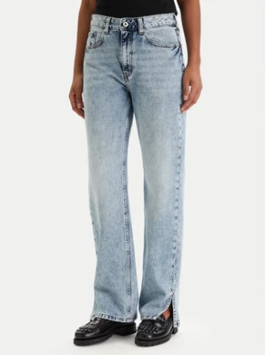 Karl Lagerfeld Jeans Jeansy B1W10070 Niebieski Straight Fit