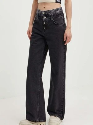 Karl Lagerfeld Jeans jeansy damskie high waist 245J1111